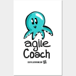 Agile Coach Pixel Art 1 Posters and Art